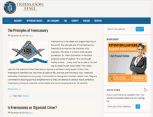 Tablet Screenshot of freemasonhall.com